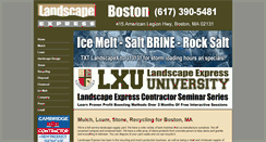 Desktop Screenshot of bostonlandscapesupply.com